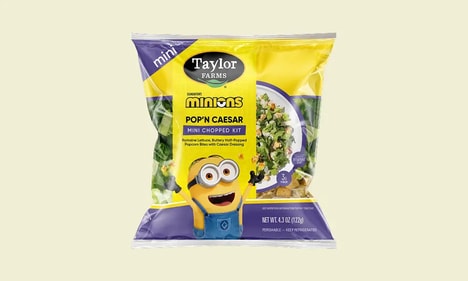 Popcorn-Packed Salad Kits