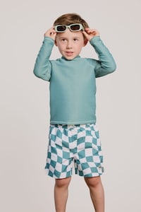 Protective Contemporary Kids Swimwear Image 2