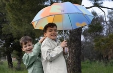 Meteorologist-Designed Umbrellas