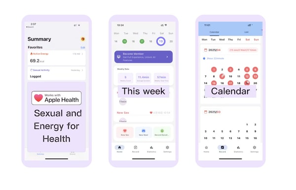 Intimacy Tracking Apps