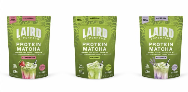 Protein-Forward Matcha-Based Iced Drinks