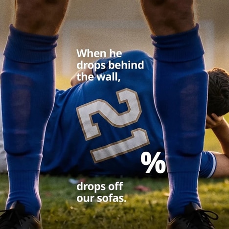 Football Sofa Promotions