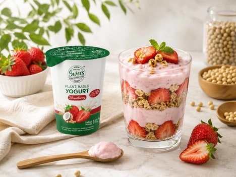 Gut-Supporting Plant-Based Yogurts