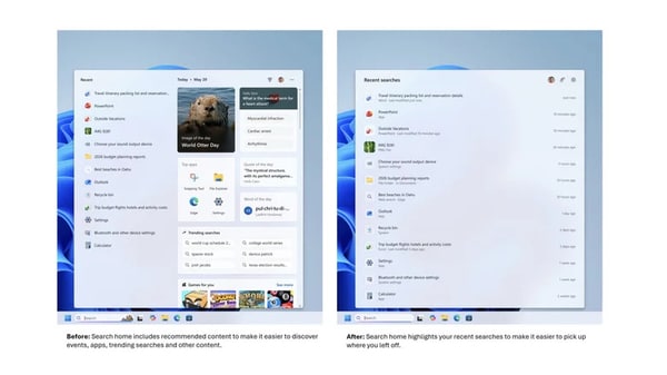 Desktop Search Interfaces