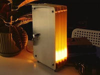 Contemporary Layered Steel Lamps Image 4