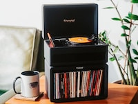 Sleek Mini Record Players