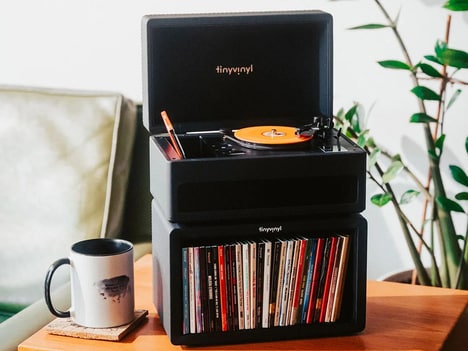Sleek Mini Record Players