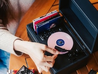 Sleek Mini Record Players Image 2