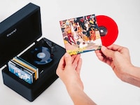 Sleek Mini Record Players Image 3
