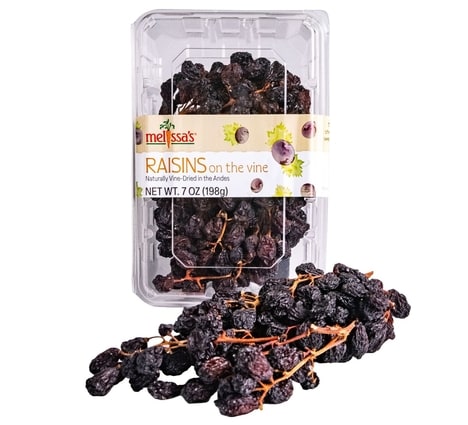 Naturally Dried On-Vine Raisins
