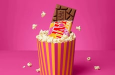 Popcorn-Infused Chocolate Bars