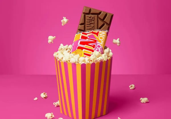 Popcorn-Infused Chocolate Bars