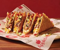 Burger-Inspired Wonton Tacos