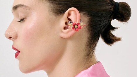 Jewelry-Accented Audio Earbuds