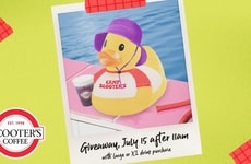 Branded Cafe Duck Toys
