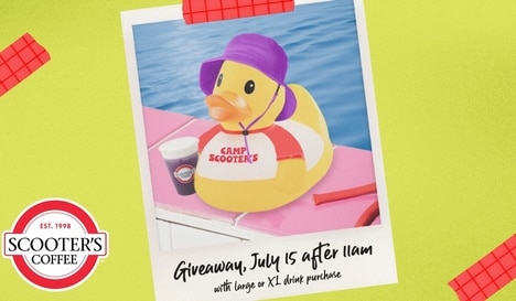 Branded Cafe Duck Toys