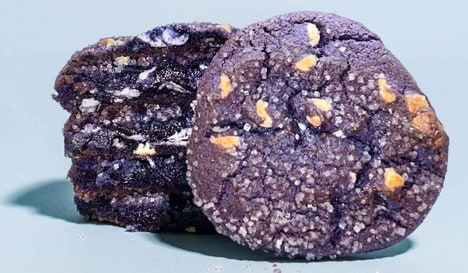 Purple Potato Chocolate Cookies
