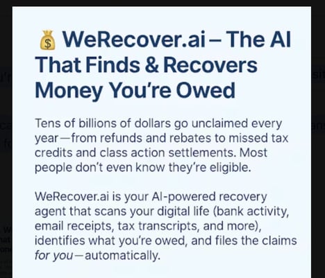 AI Money Recovery Tools