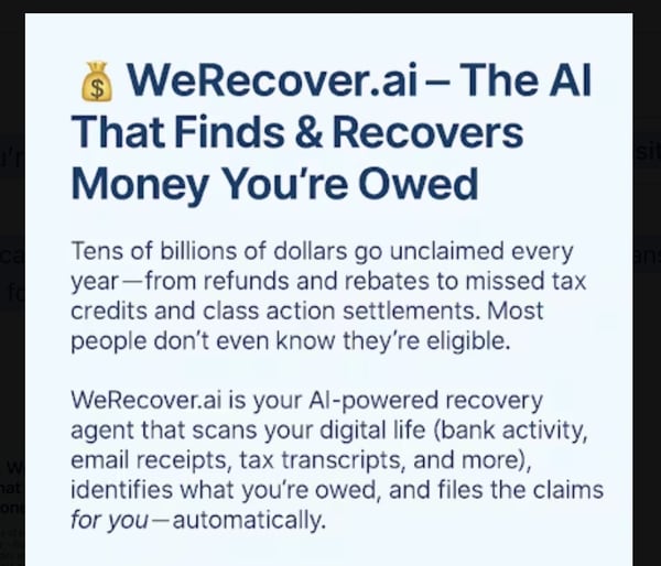 AI Money Recovery Tools
