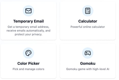 Online Utility Toolboxes