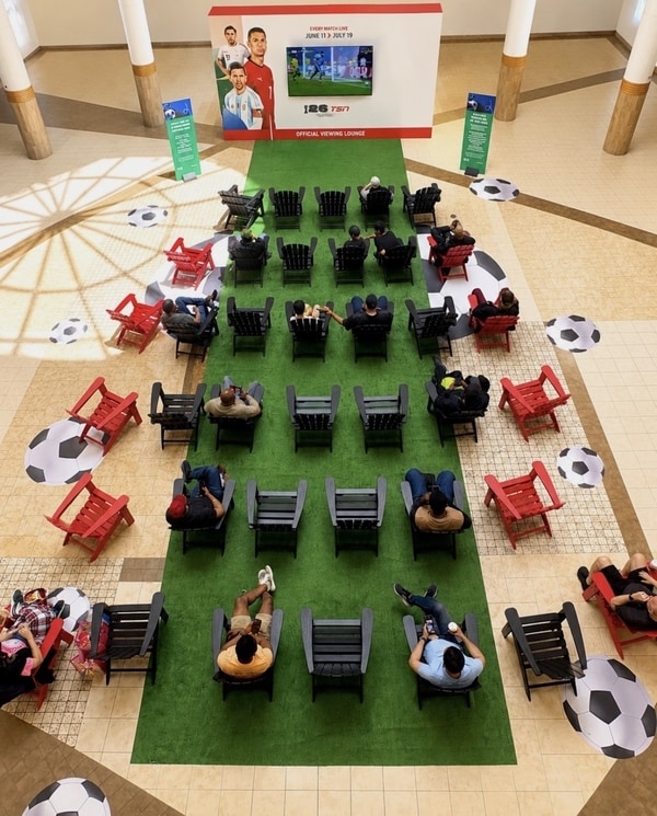 Soccer Match Viewing Lounges