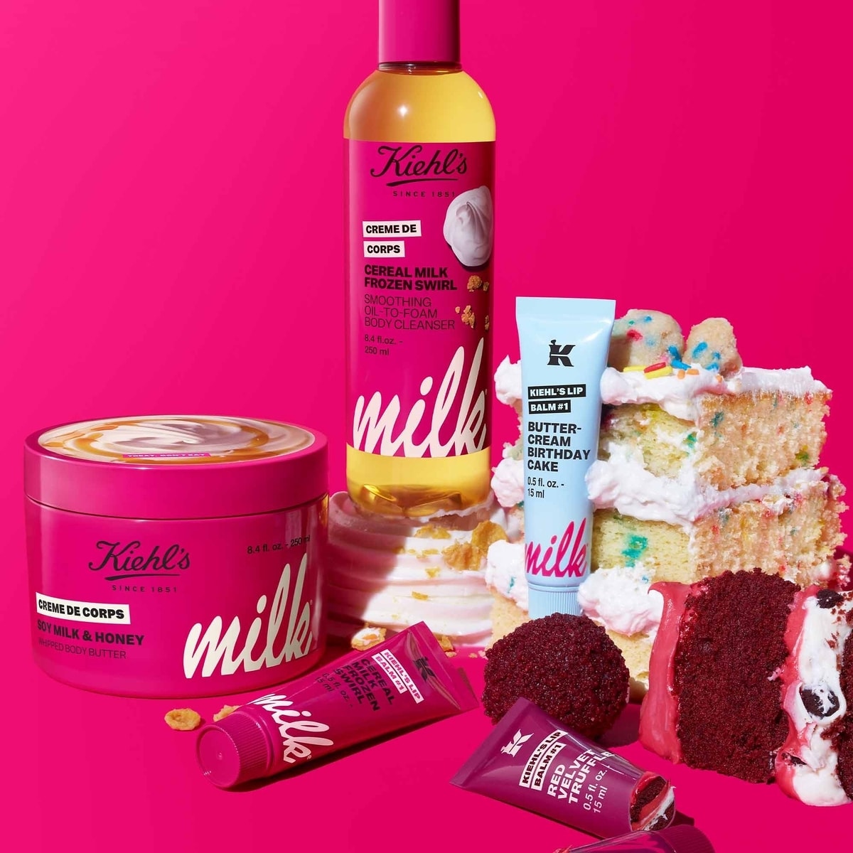 Dessert-Like Bodycare Collections: The Kiehl's x Milk Bar Collab