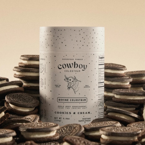 Cookie-Flavored Colostrum Supplements