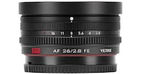 Pancake-Style Prime Photography Lenses