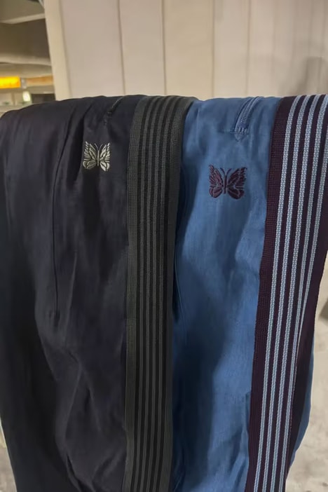 Denim Track Pants