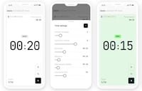 Customizable Tabata Workout Timers Image 1