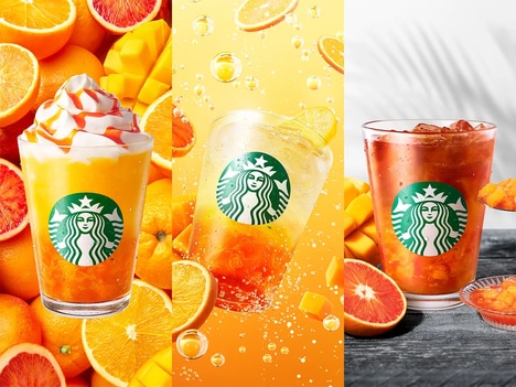 Fruit-Fueled Cafe Refreshments
