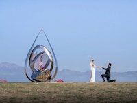 Mirrored Lake Installations Image 2