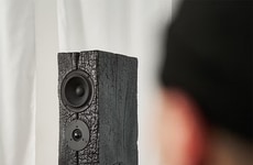 Charred Oak Speakers