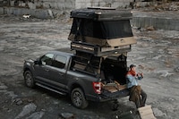Two-Story Pop-Up Truck Tents