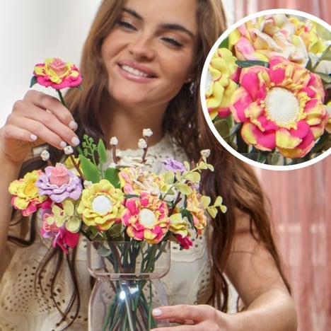 Adult Buildable Flower Kits
