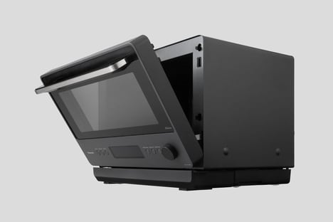 Minimalist Countertop Microwaves