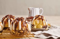 Cheesecake-Swirled Bundt Cakes