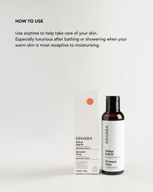 Waterless Apricot-Forward Body Oils