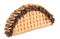 Ice Cream Waffle Tacos