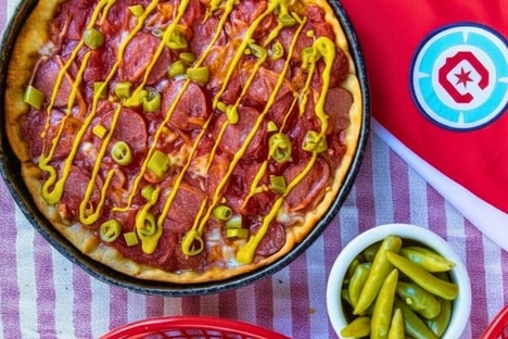 Polish Sausage-Topped Pizzas