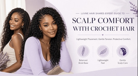 Comfort-Focused Crochet Hair Guides