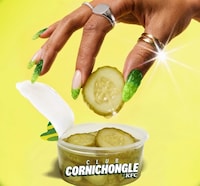 Pickle-Themed Nail Bars Image 2