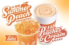 Seasonal Peach Beverages