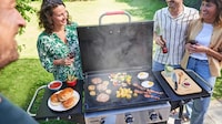 Compact Outdoor Kitchen Griddles