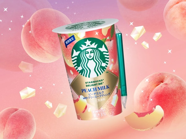 Peachy Milk Pudding Refreshments