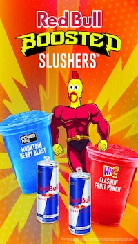 Energy Drink-Infused Slushies