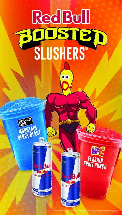 Energy Drink-Infused Slushies