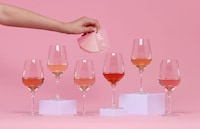 Wine Color Keyrings Image 1