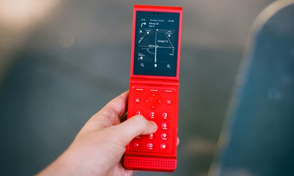 Distraction-Free Flip Phones