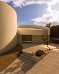 Cylindrical Hillside Residences Image 3